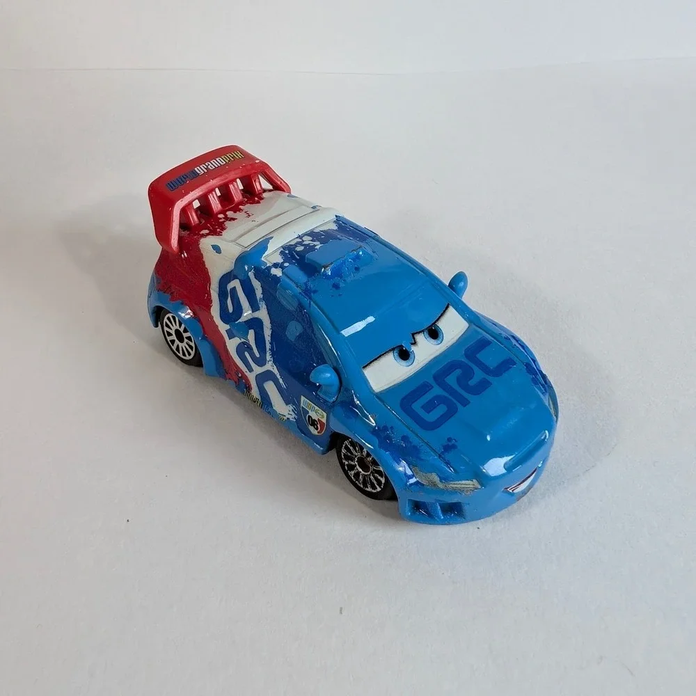 Disney Pixar Cars Raoul CaRoule GRC Global Rally Cross Diecast Blue Car